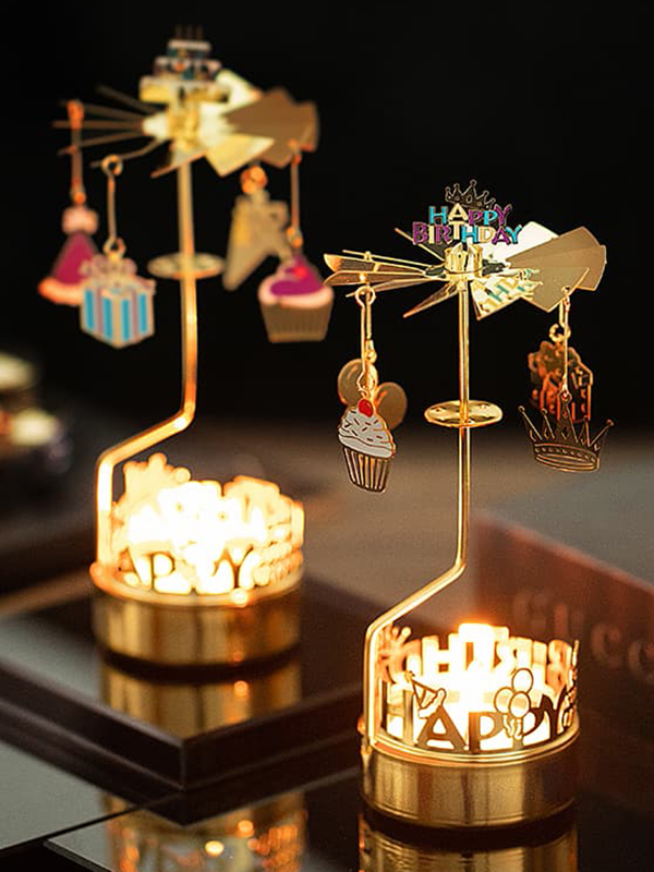 生日PARTY旋转烛台-SSC230021B