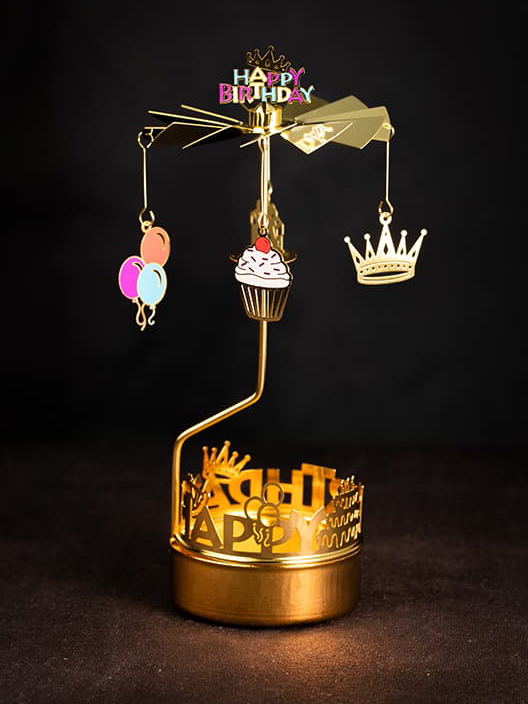 生日PARTY旋转烛台-SSC230021B