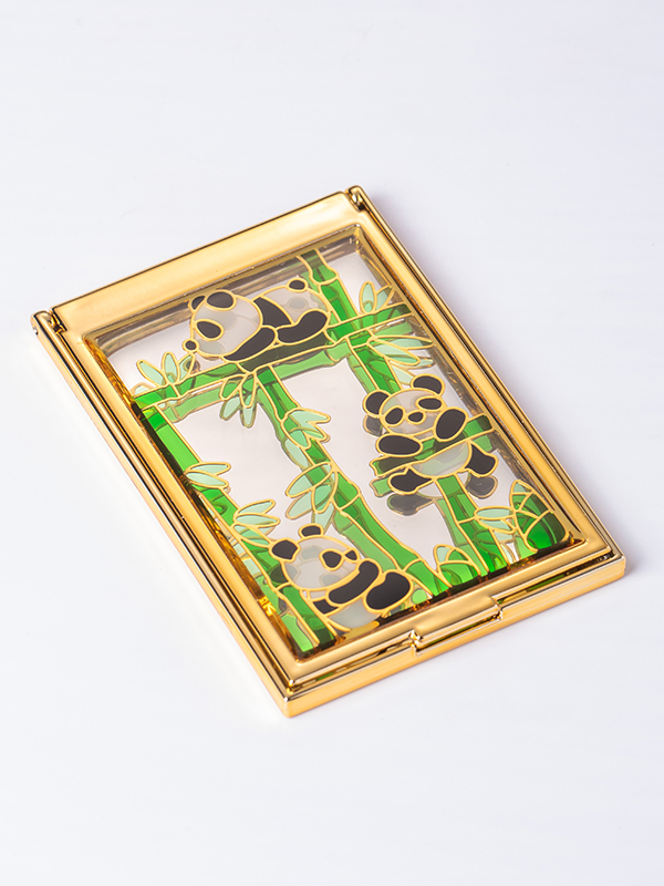 便携化妆镜-国宝大熊猫